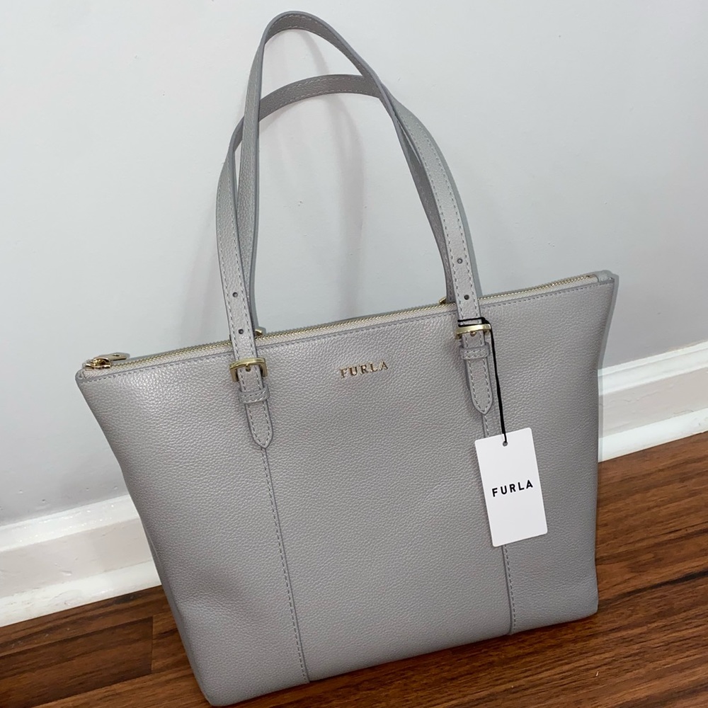FURLA GRAY TOTE